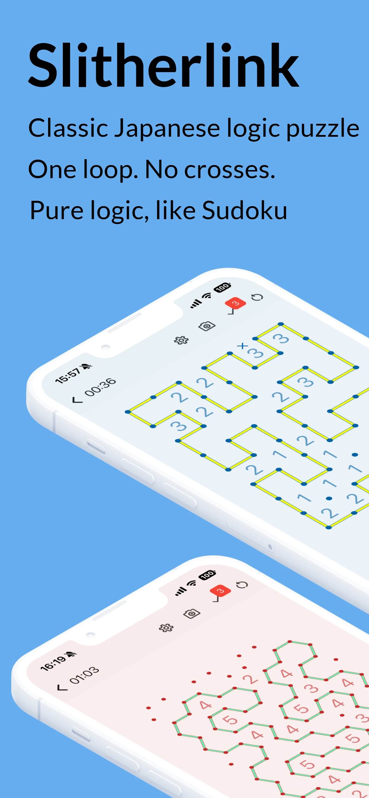 Slitherlink: Loop Logic Puzzle screenshot